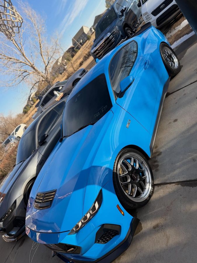 Grabber Blue Mustang