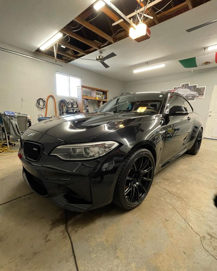 BMW M2 in the bay