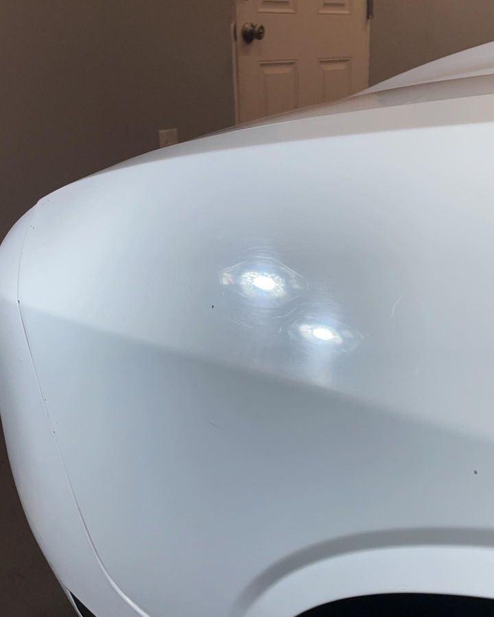 White paint, one step