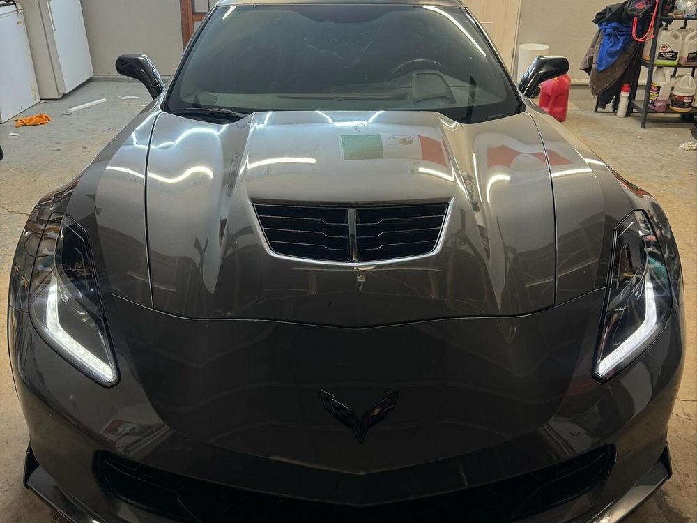 Corvette Grand Sport after a ceramic coating